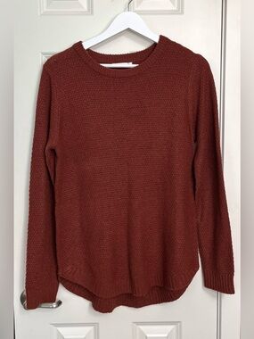 Pink Clover Rust Knit Sweater NWT